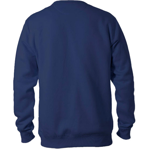 Sudadera Premium Hombre Cuello Redondo Trasero